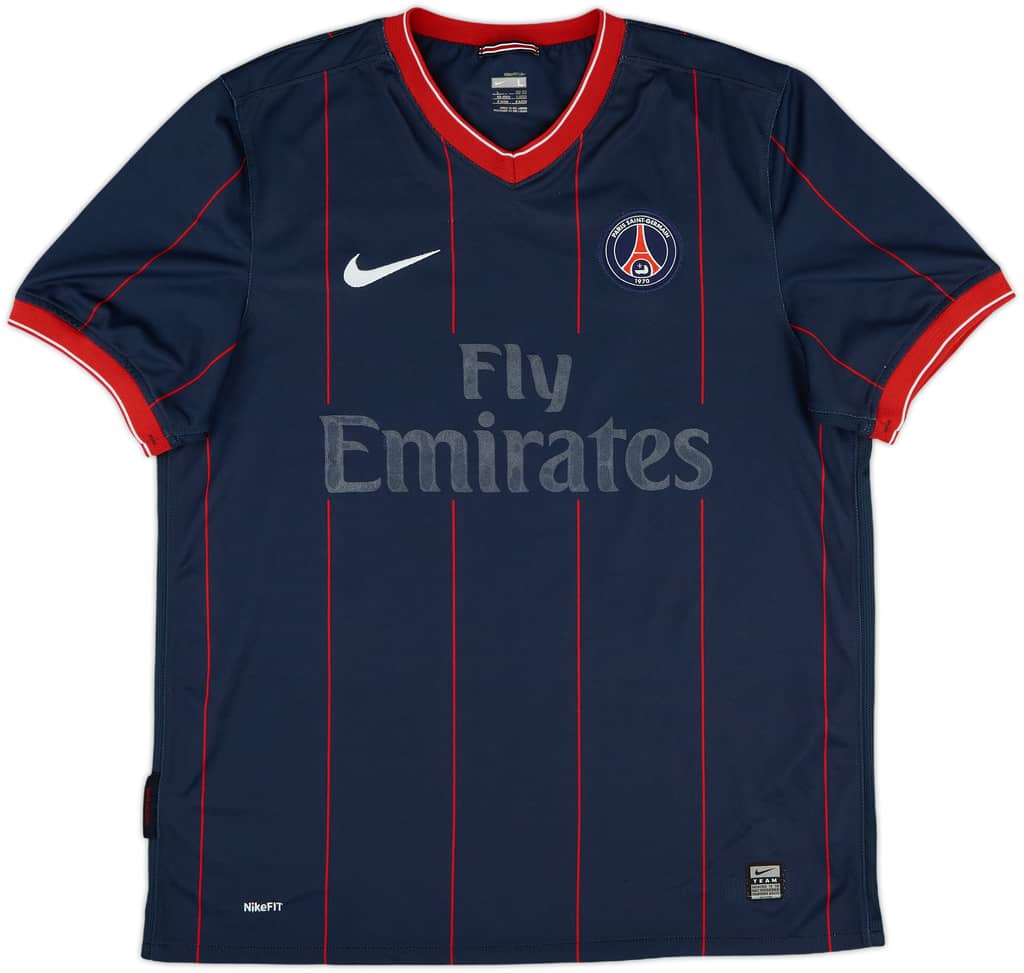2009-10 Paris Saint-Germain Home Shirt - 4/10 - (L)