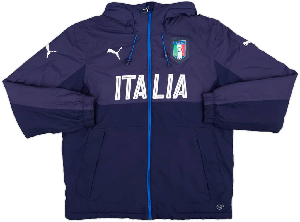 2014-16 Italy Puma Padded Bench Coat - 9/10 - (L)