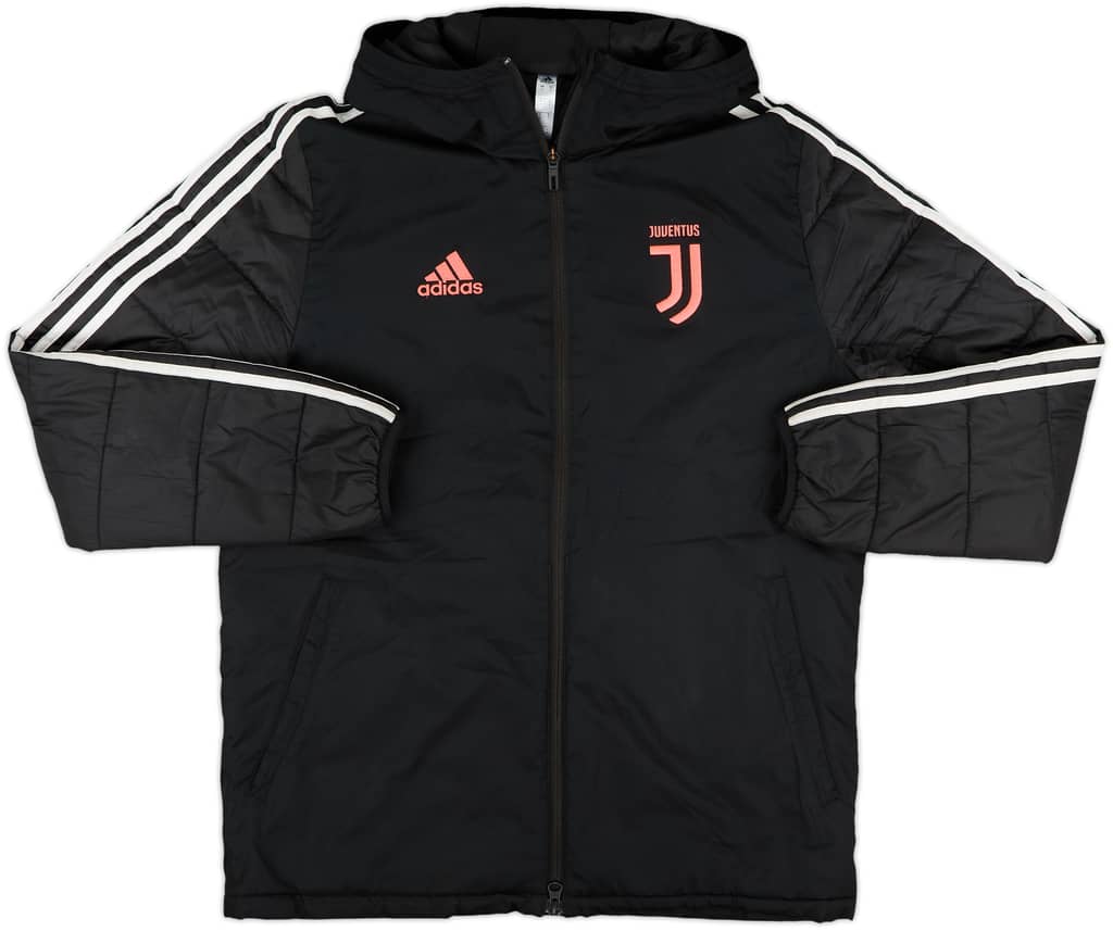 2019-20 Juventus adidas Padded Bench Coat - 10/10 - (S)