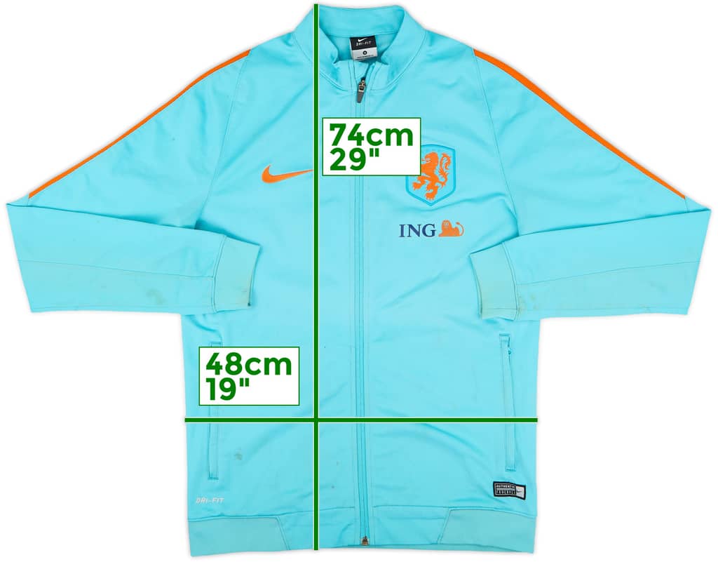 2016-17 Netherlands Nike Track Jacket - 5/10 - (M)
