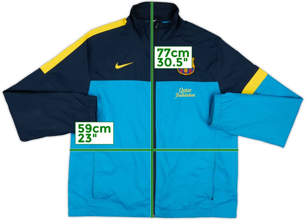 2012-13 Barcelona Nike Track Jacket - 8/10 - (L)