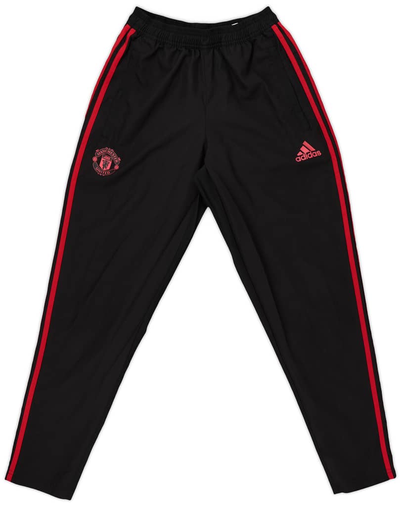 2018-19 Manchester United adidas Track Pants/Bottoms - 9/10 - (S)