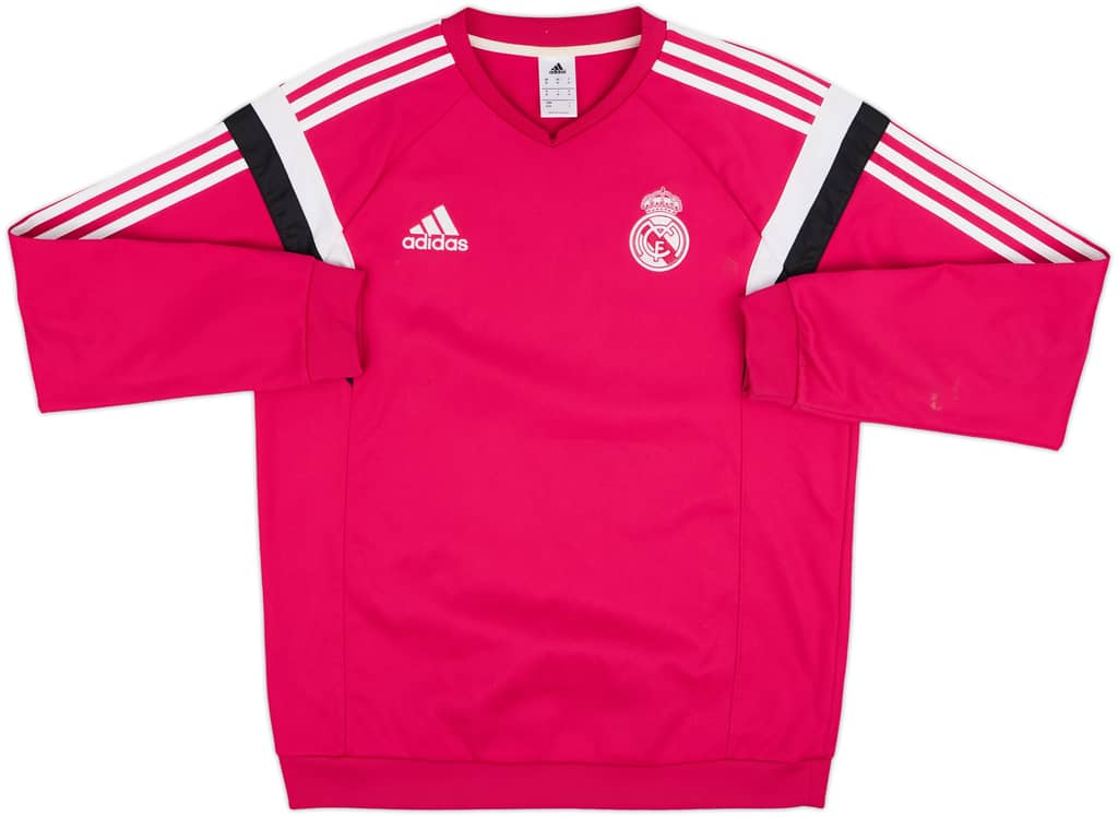 2014-15 Real Madrid adidas Sweat Top - 5/10 - (M)