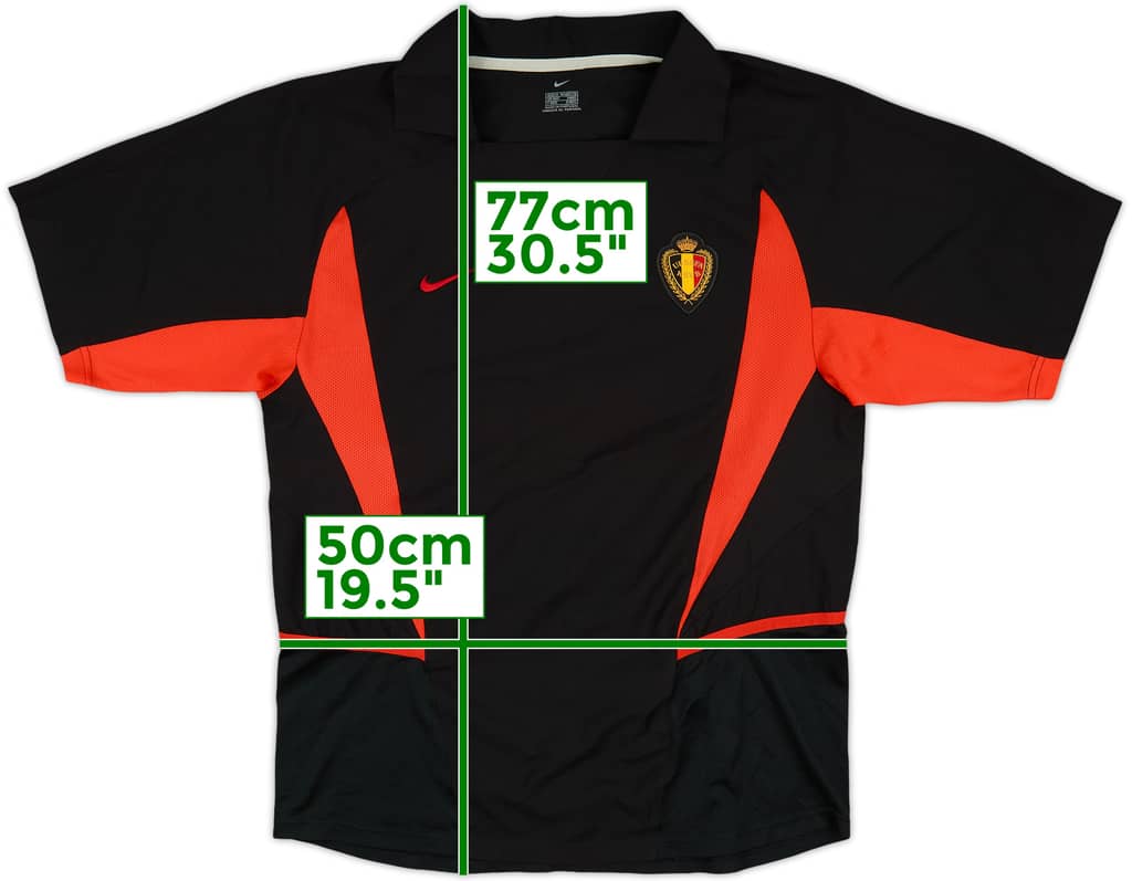 2002-04 Belgium Away Shirt - 10/10 - (M)