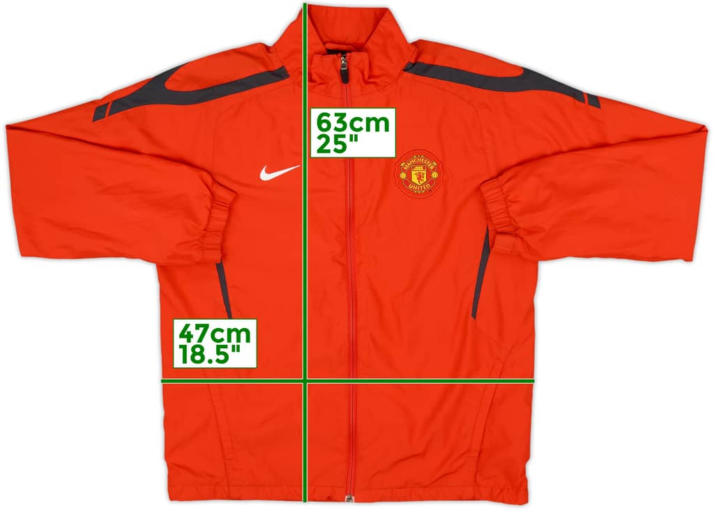 2010-11 Manchester United Nike Track Jacket - 9/10 - (L.Boys)