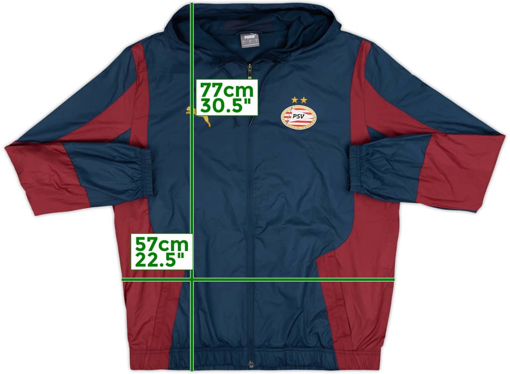 2023-24 PSV Puma Hooded Rain Jacket - 10/10 - (L)