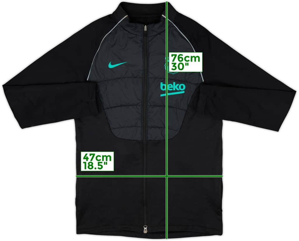 2020-21 Barcelona Nike Track Jacket - 9/10 - (S)