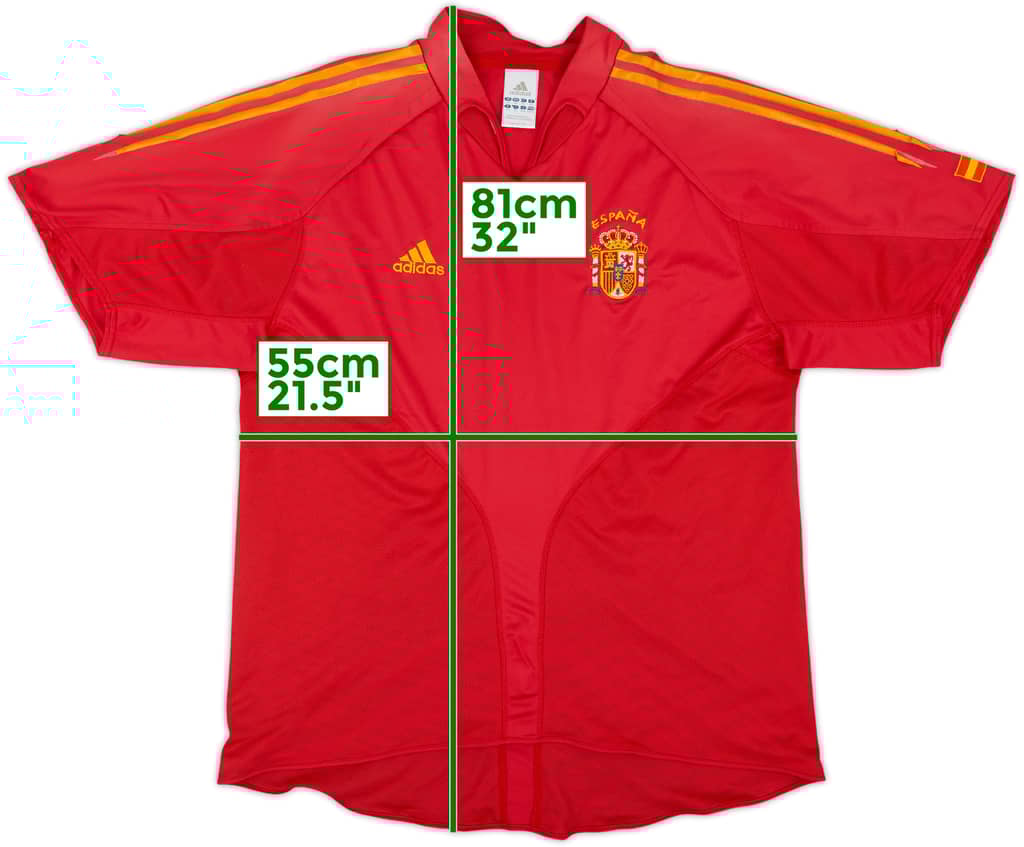 2004-06 Spain Home Shirt - 5/10 - (XL)