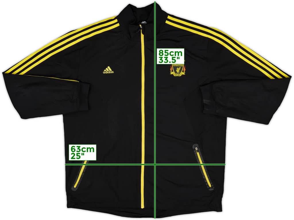 2010-11 Liverpool adidas Track Jacket - 9/10 - (XXL)