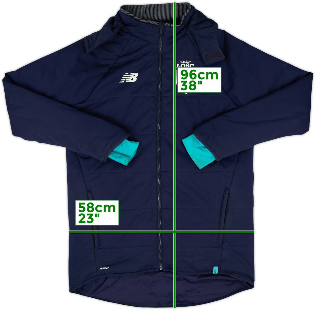 2020-21 Lille New Balance Padded Bench Coat - 10/10 - (L)