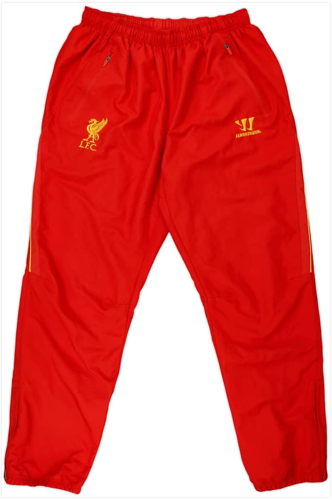 2012-13 Liverpool Warrior Track Pants/Bottoms - 9/10 - (L)