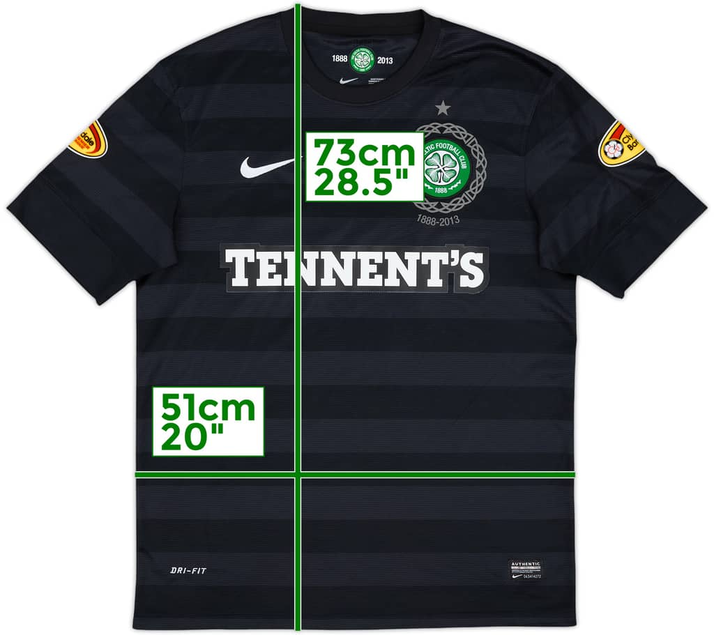 2012-13 Celtic '125th Anniversary' Away Shirt - 10/10 - (M)