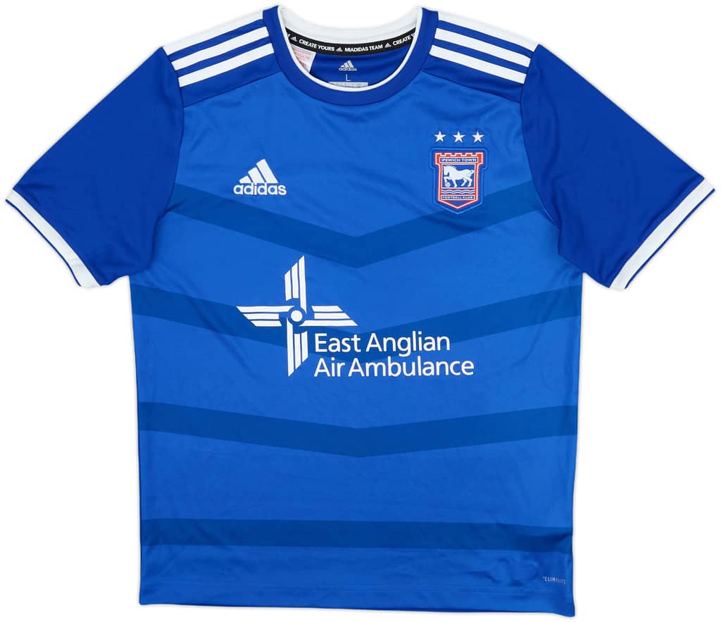 2019-20 Ipswich Home Shirt - 10/10 - (L.Boys)