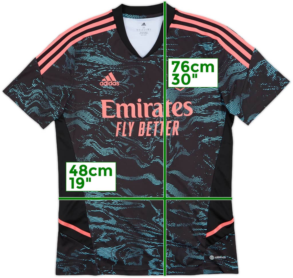 2022-23 Arsenal adidas Training Shirt - 9/10 - (M)