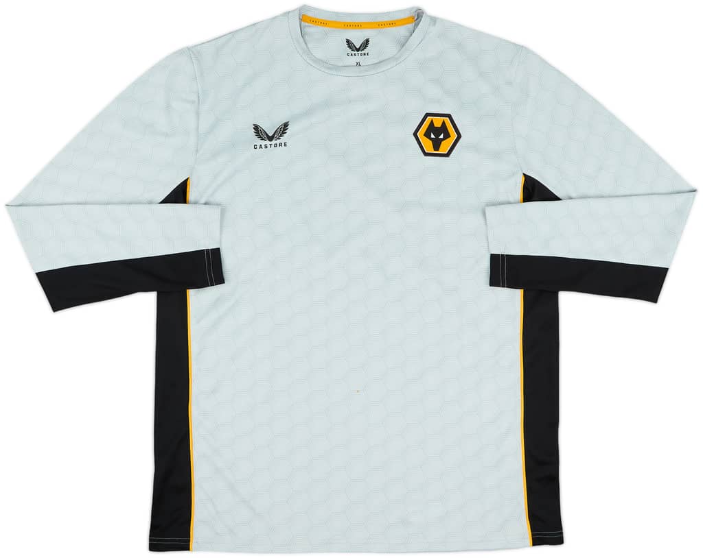 2022-23 Wolves Castore L/S Training Shirt - 10/10 - (XL)
