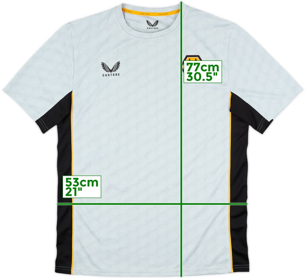 2022-23 Wolves Castore Training Shirt - 9/10 - (L)