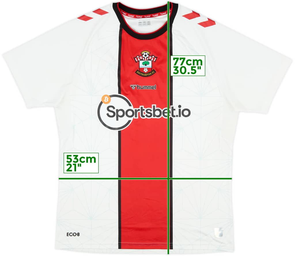 2022-23 Southampton Home Shirt - 9/10 - (XL)