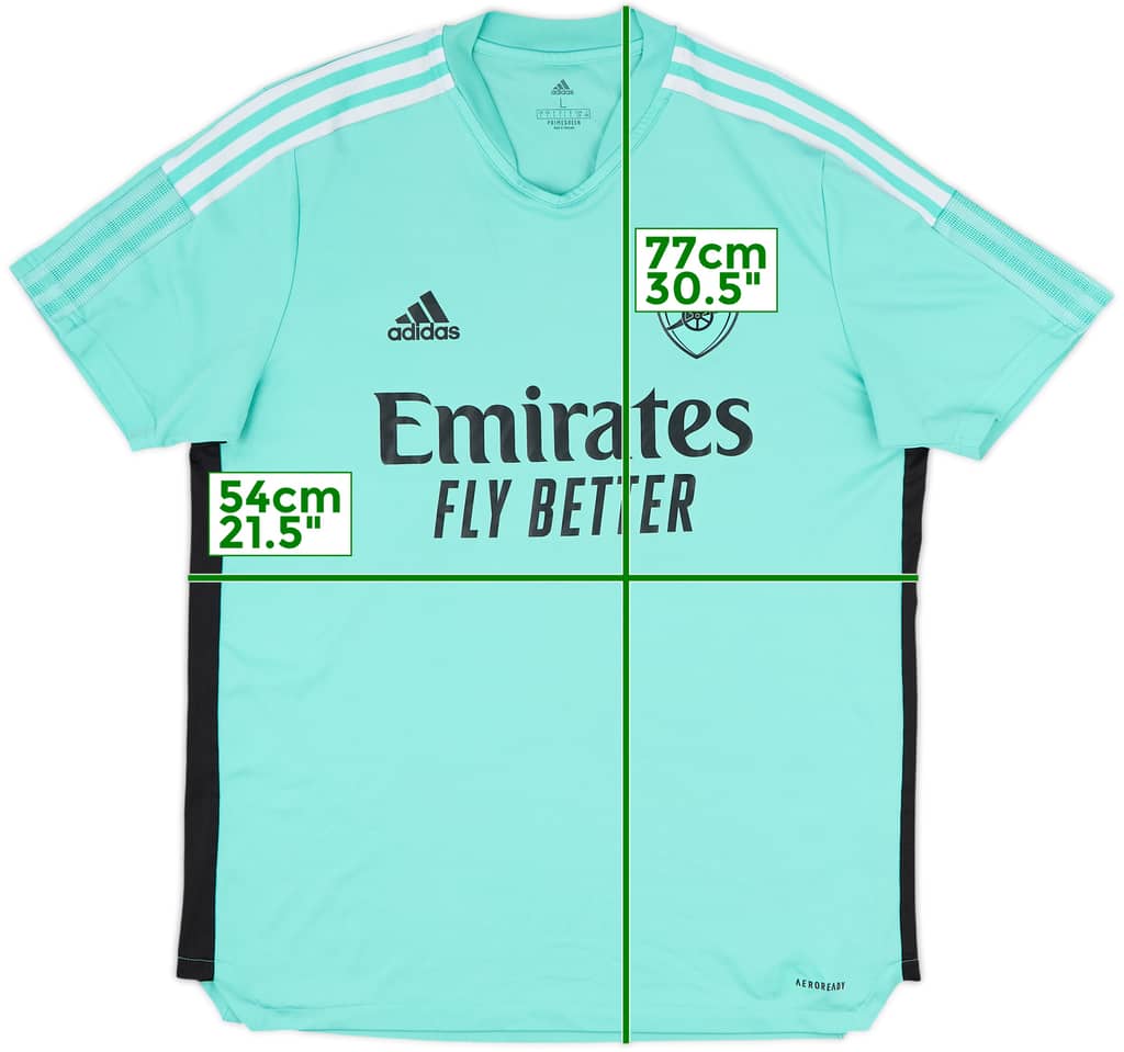 2021-22 Arsenal adidas Training Shirt - 7/10 - (L)