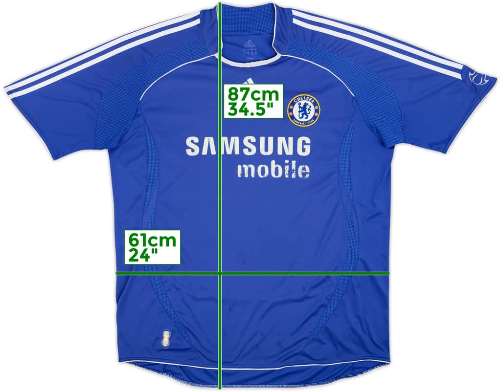 2006-08 Chelsea Home Shirt - 5/10 - (XL)