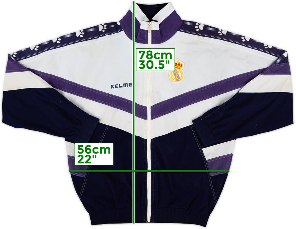 1994-96 Real Madrid Kelme Track Jacket - 6/10 - (L)