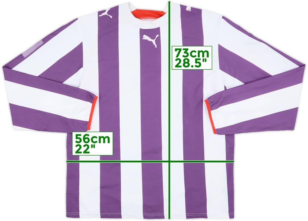 2006-07 Real Valladolid Home L/S Shirt - 8/10 - (L)