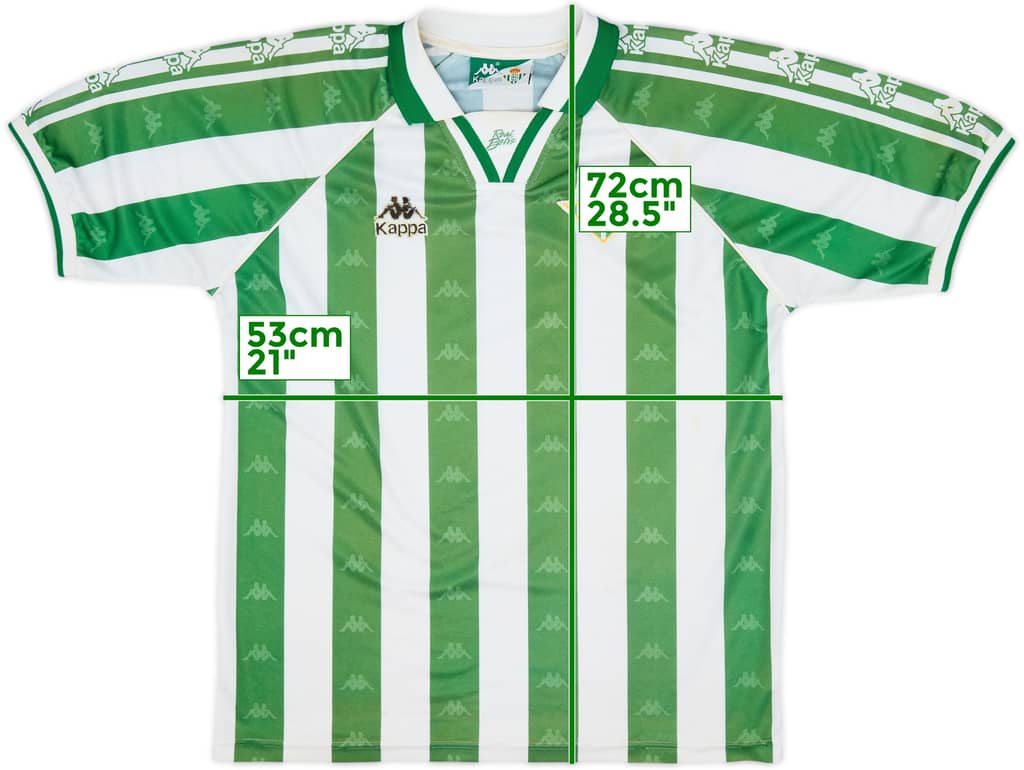 1995-97 Real Betis Home Shirt - 6/10 - (L)