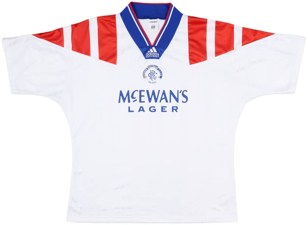 1992-93 Rangers Away Shirt - 9/10 - (L/XL)