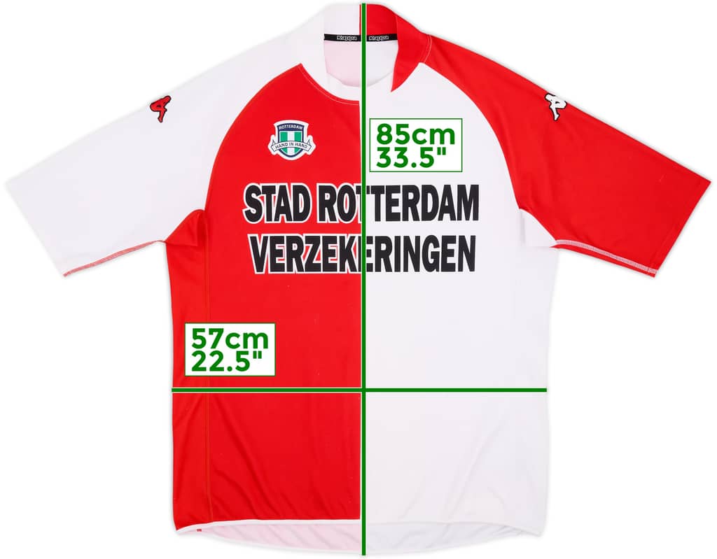 2003-04 Feyenoord Home Shirt - 7/10 - (3XL)