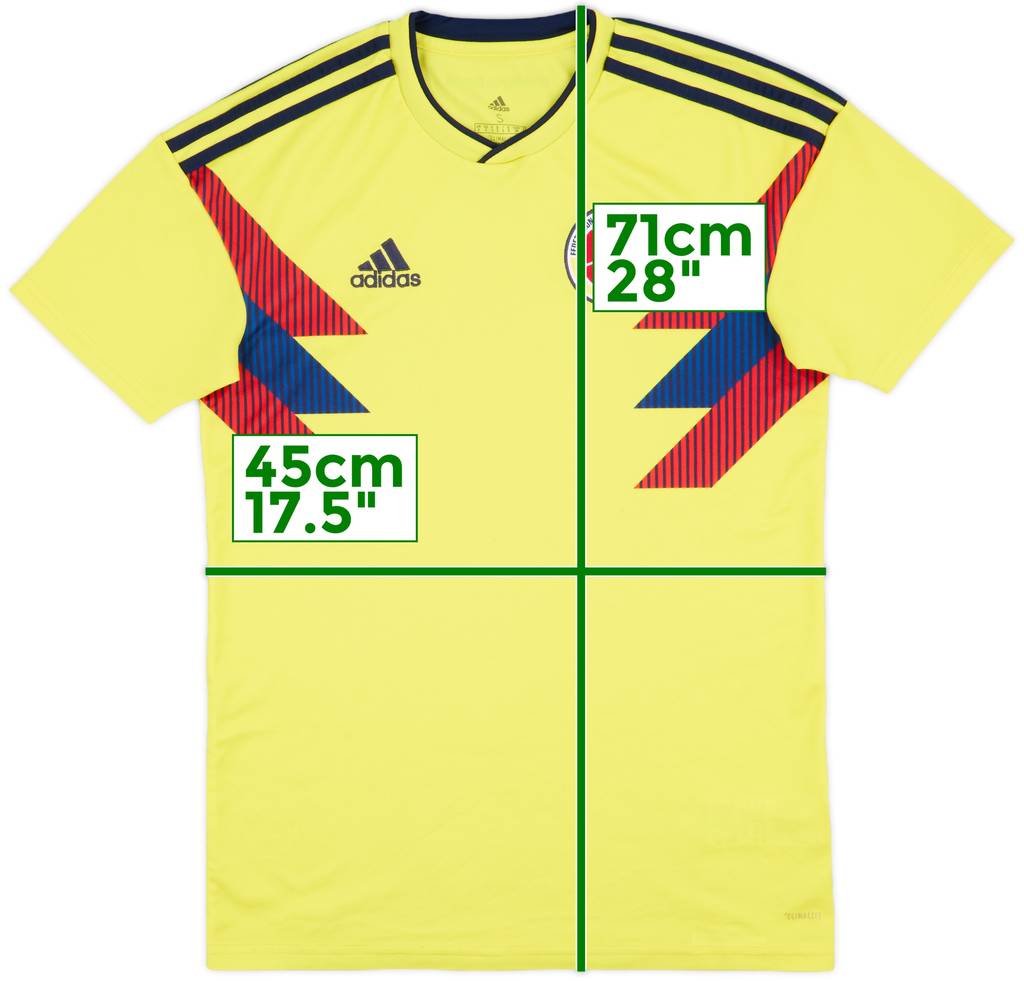 2018-19 Colombia Home Shirt - 6/10 - (S)