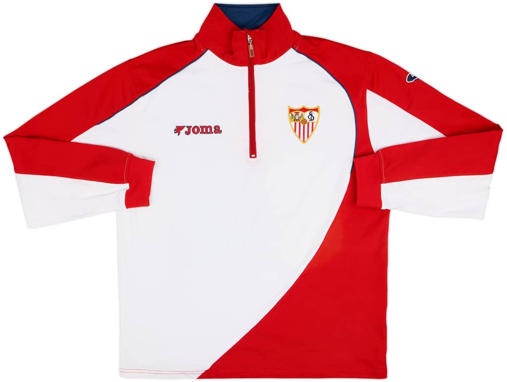 2005-06 Sevilla Joma 1/4 Zip Drill Top - 7/10 - (M)