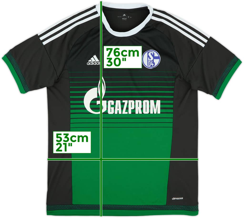 2015-17 Schalke Third Shirt - 8/10 - (L)