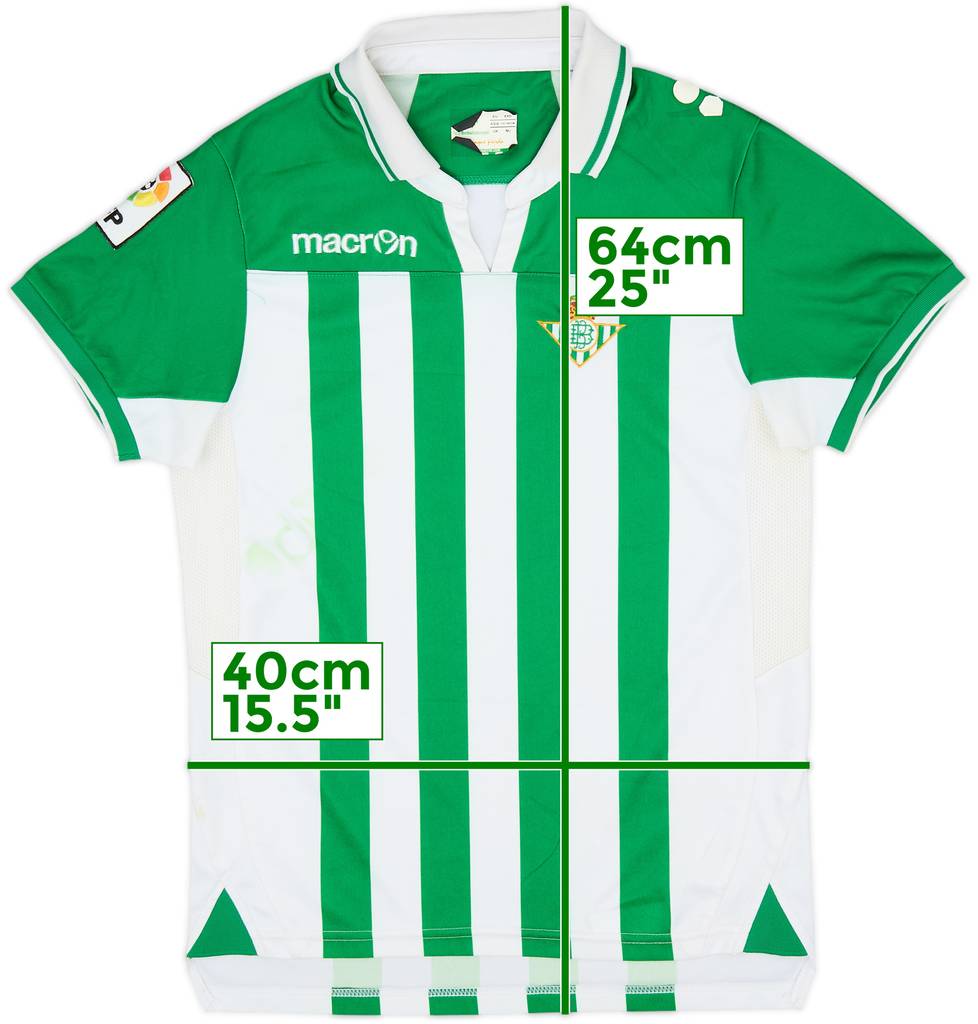 2012-13 Real Betis Home Shirt - 7/10 - (M.Boys)