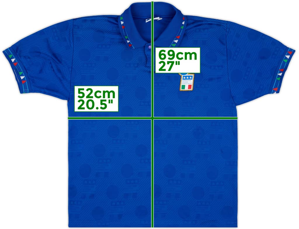1994 Italy Home Shirt - 9/10 - (M)