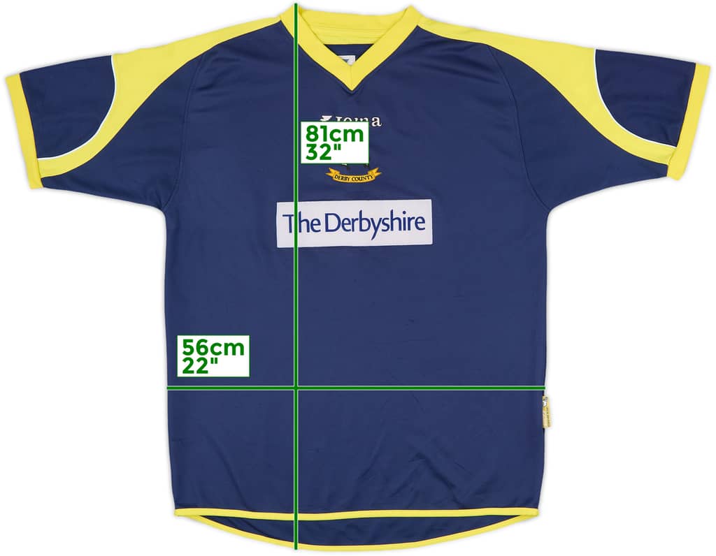2005-06 Derby County Away Shirt - 6/10 - (XL)