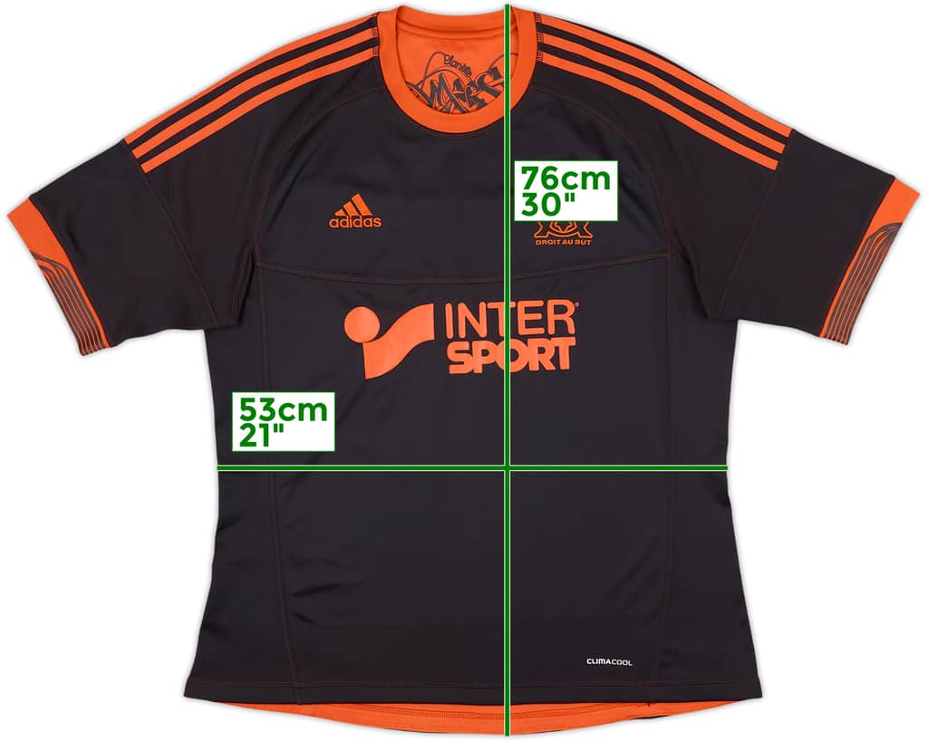 2012-13 Olympique Marseille Third Shirt - 8/10 - (M)