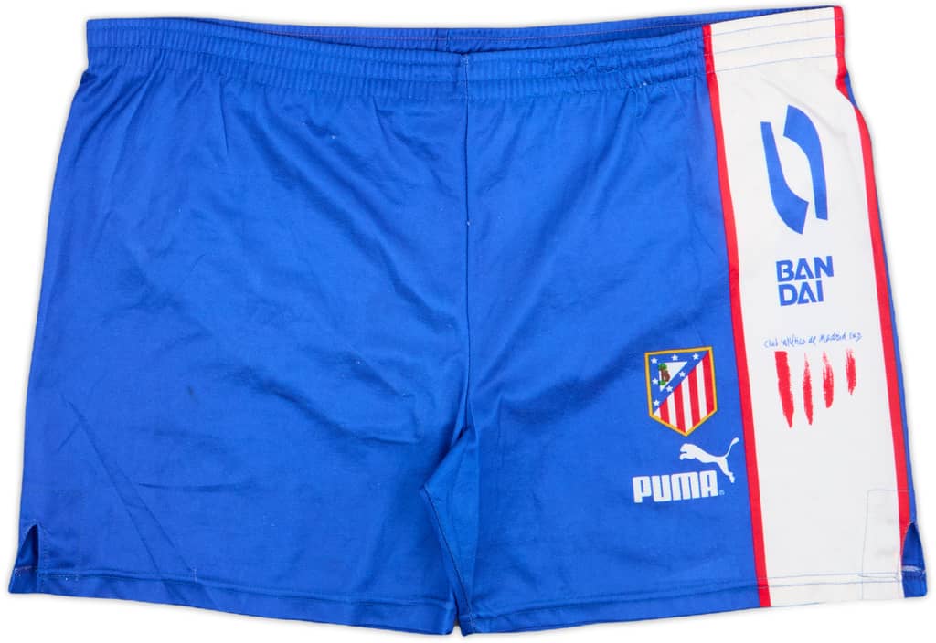 1996-97 Atletico Madrid Third Shorts - 5/10 - (M)