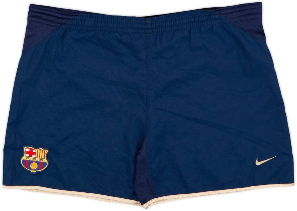 2001-02 Barcelona Away Shorts - 9/10 - (XL)