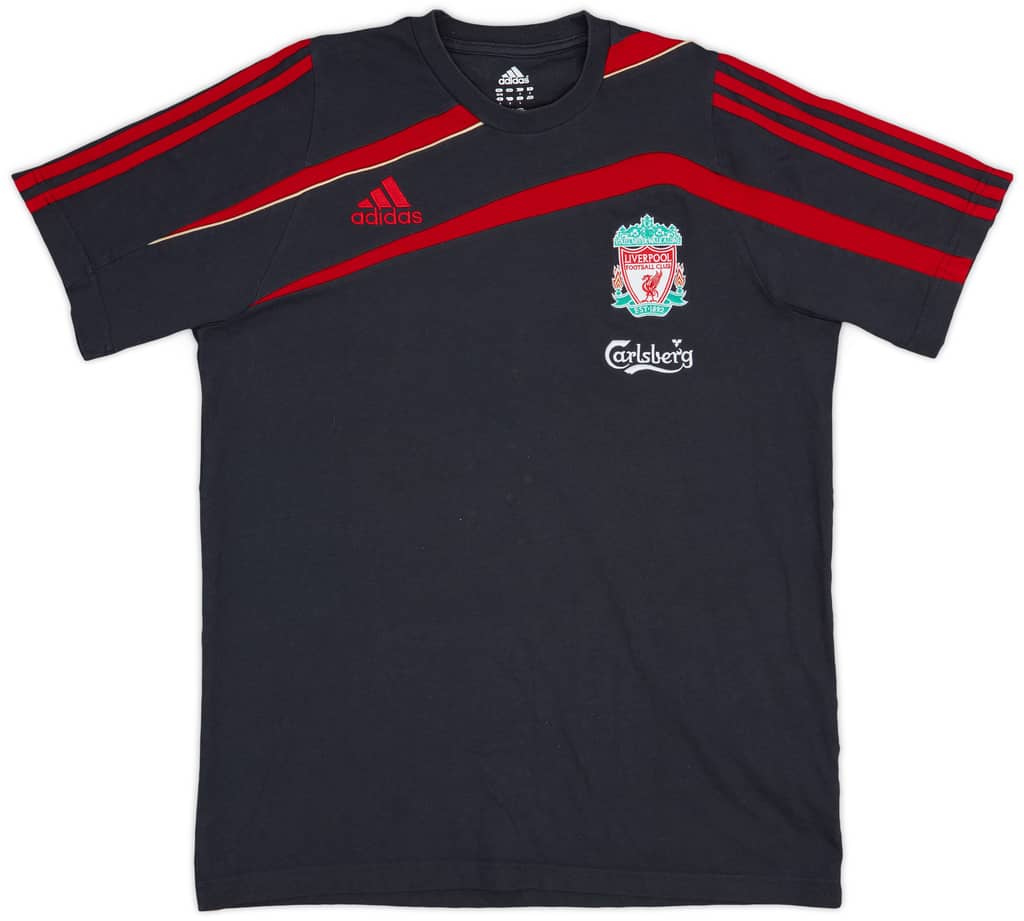 2009-10 Liverpool adidas Training Shirt - 6/10 - (M)