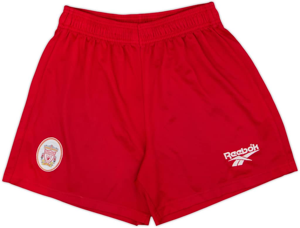 1996 Liverpool Reebok Home Shorts - 5/10 - (M)