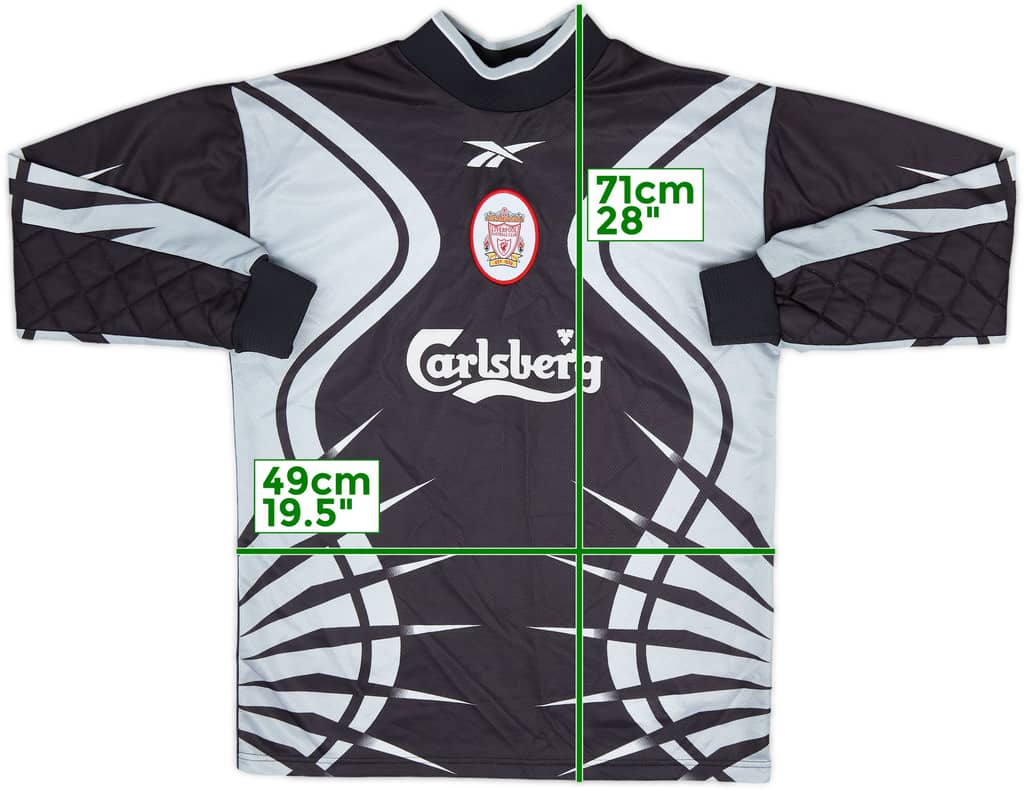 1998-99 Liverpool GK Shirt - 8/10 - (Y)