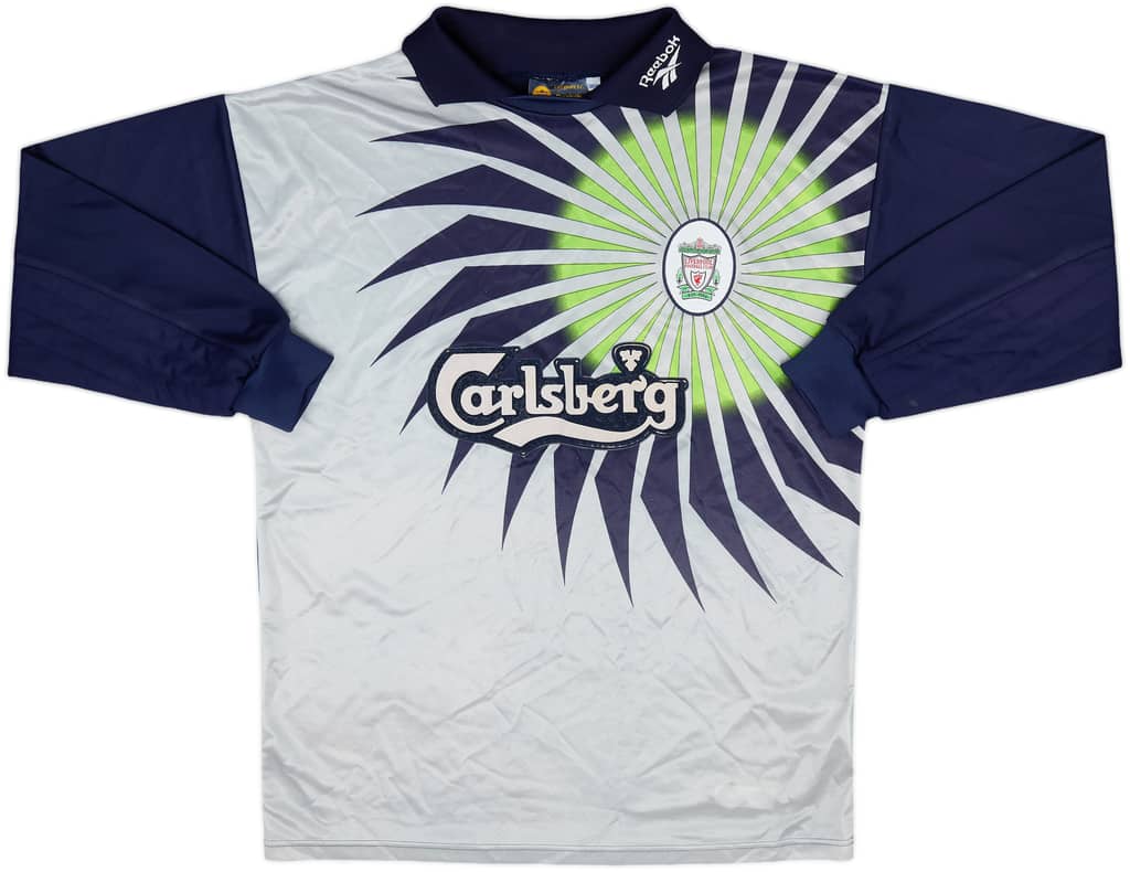 1997-98 Liverpool GK Shirt - 7/10 - (M)