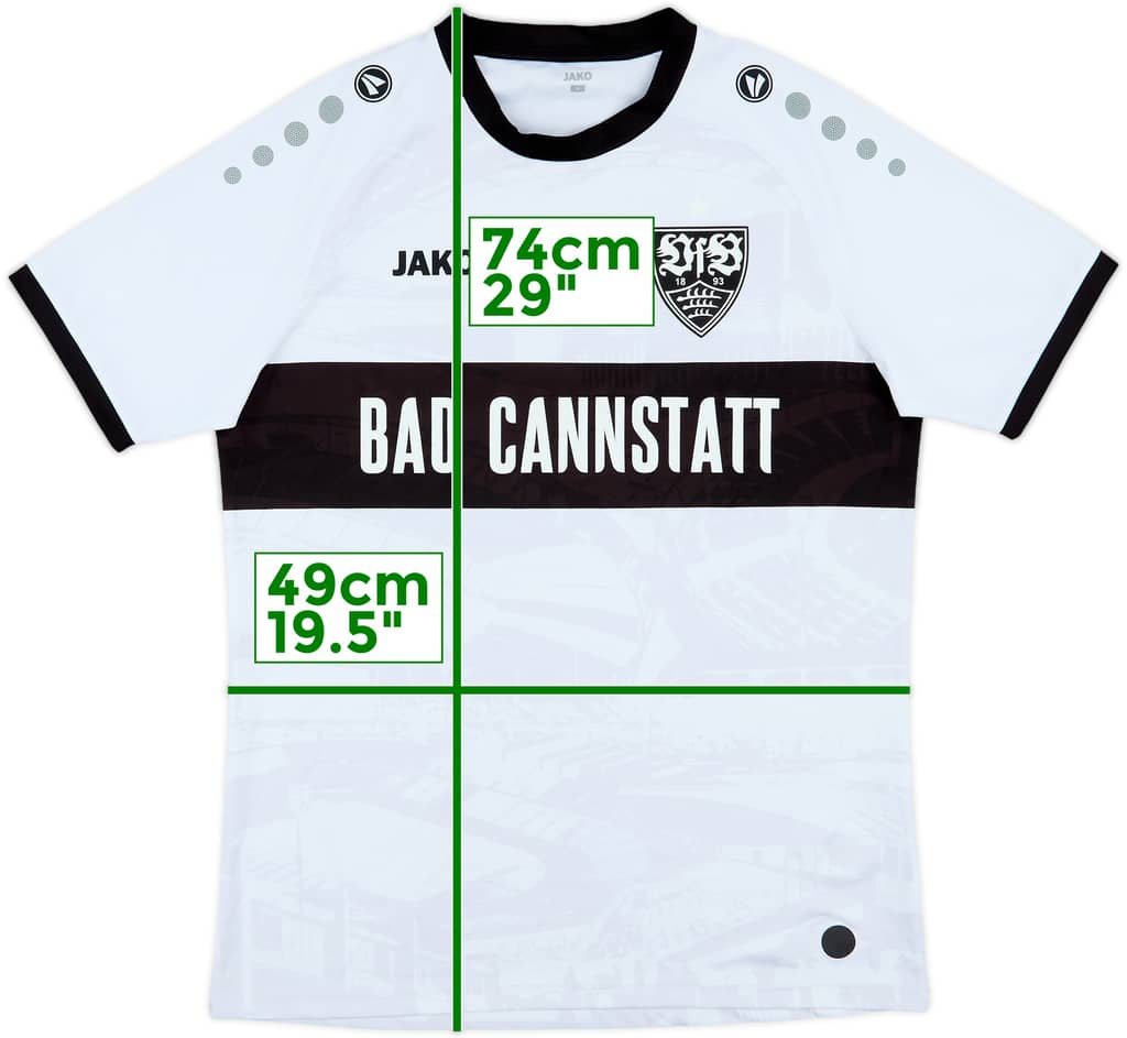 2023-24 Stuttgart Jako Training Shirt - 8/10 - (M)