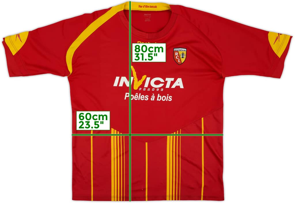 2009-10 Lens Home Shirt - 5/10 - (XXL)