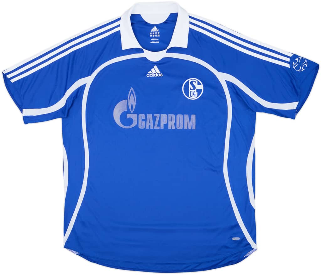 2007-08 Schalke Home Shirt - 4/10 - (XXL)