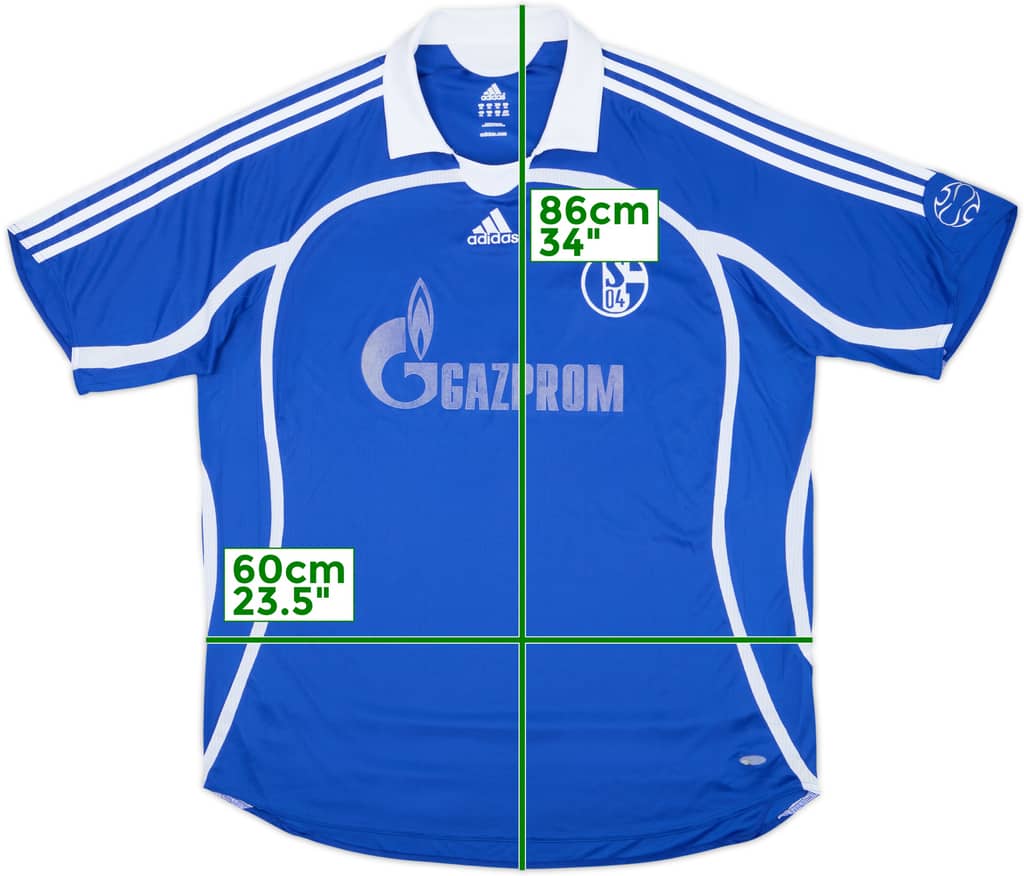 2007-08 Schalke Home Shirt - 4/10 - (XXL)