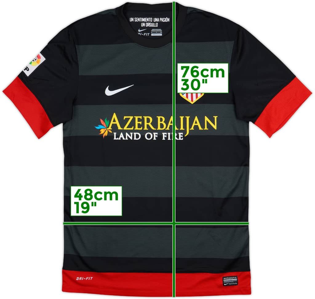 2012-13 Atletico Madrid Away Shirt - 8/10 - (S)