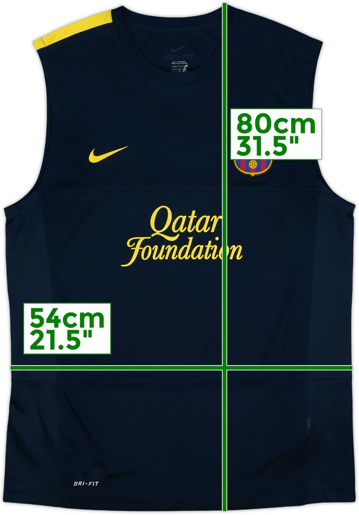2012-13 Barcelona Nike Training Vest - 8/10 - (XL)