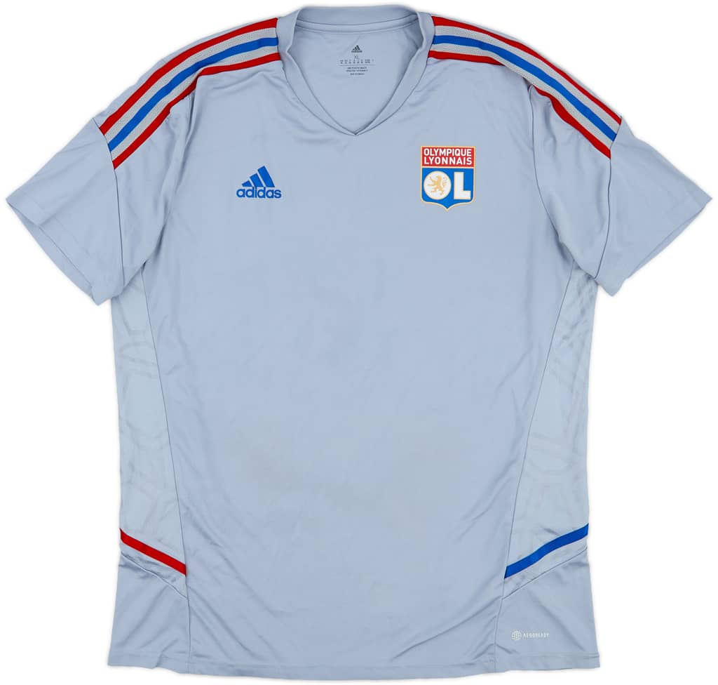 2022-23 Lyon adidas Training Shirt - 8/10 - (XL)