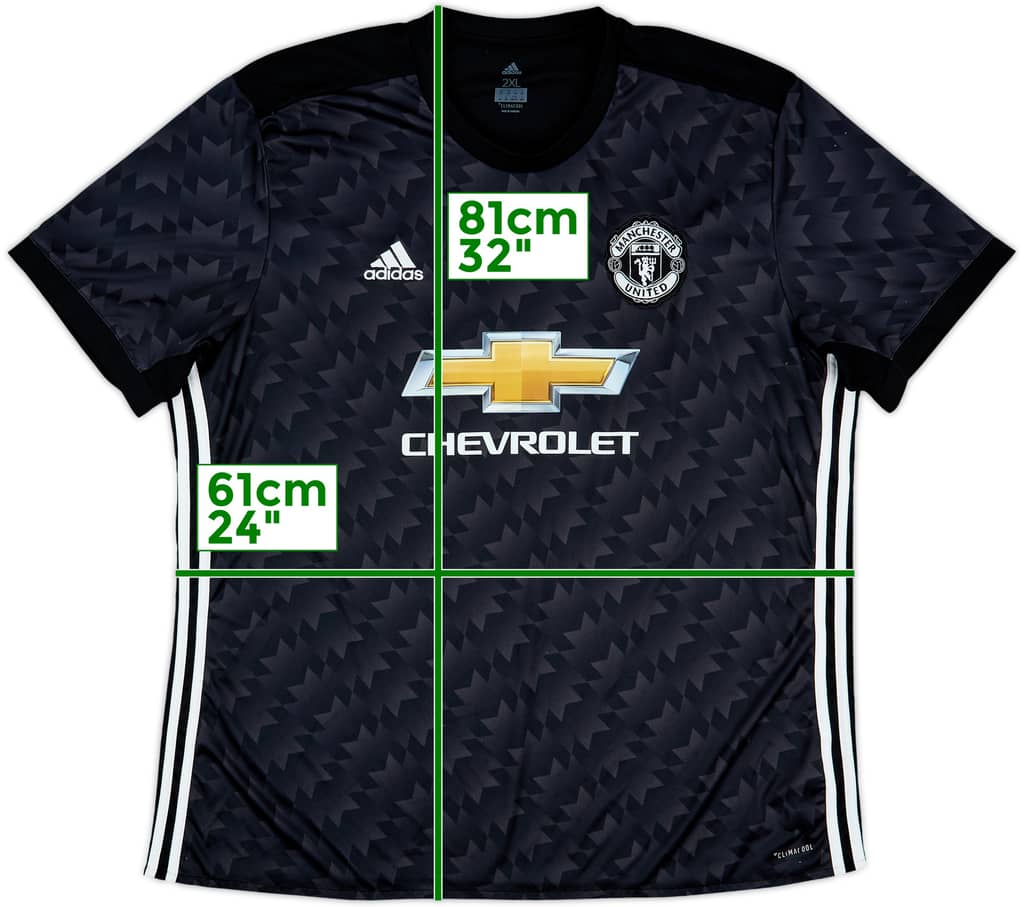 2017-18 Manchester United Away Shirt - 5/10 - (XXL)