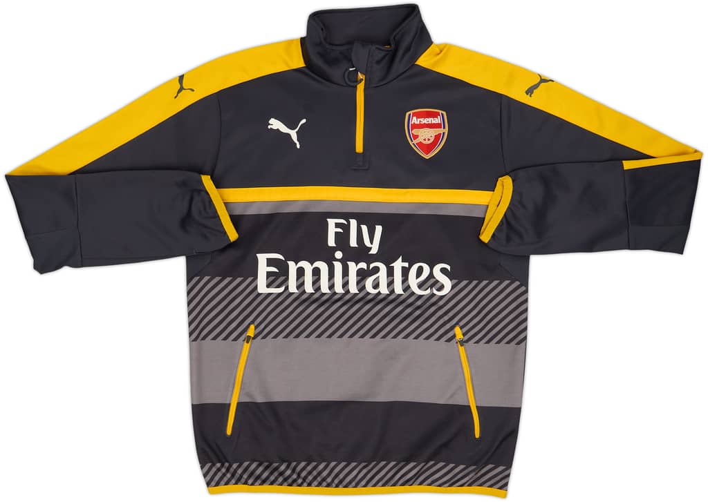 2016-17 Arsenal Puma 1/4 Zip Drill Top - 6/10 - (M)
